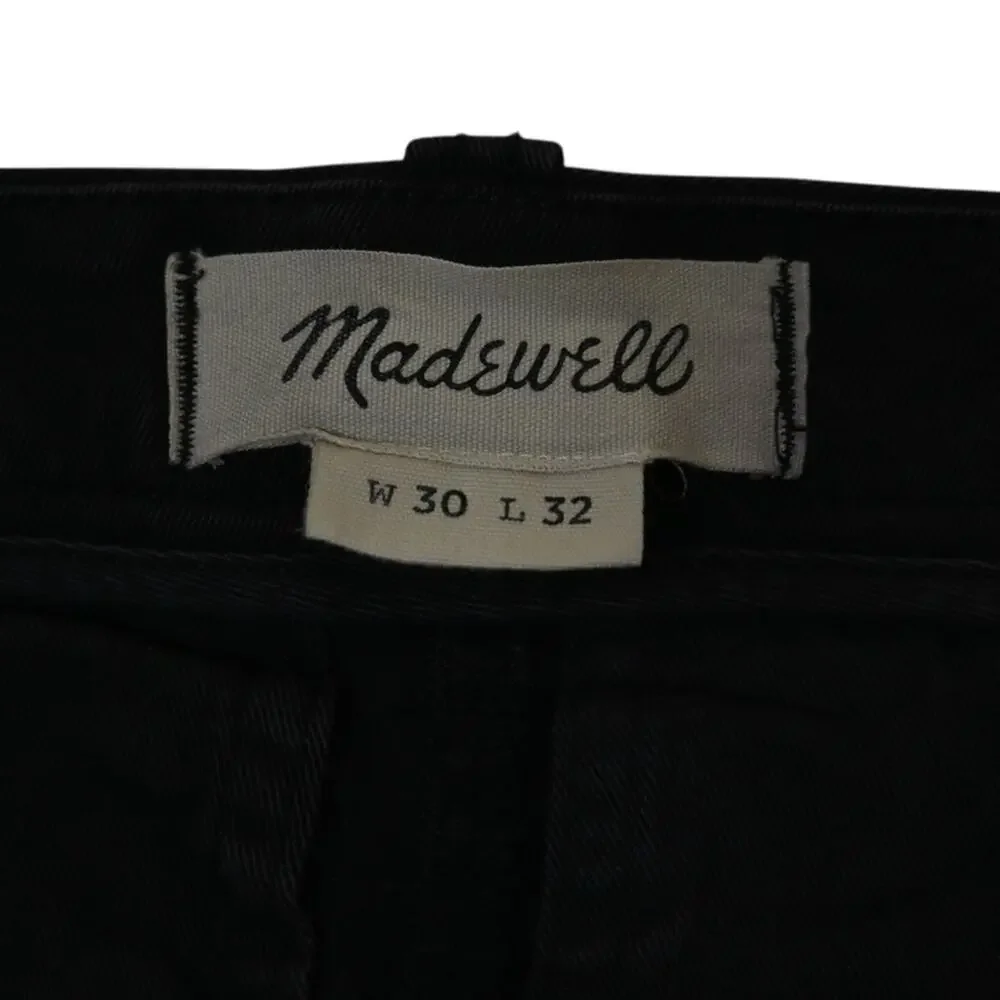 Madewell Men's 30X32 Slim Fit Faded Black Chino Pant